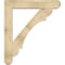 Ekena Millwork Olympic Craftsman Rough Sawn Bracket w/ Offset Brace, Douglas Fir, 8"W x 42"D x 48"H BKT0806X42X48OLY04RDF - alternate 4